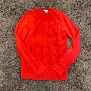 Gently used J. Crew Sweater in Red